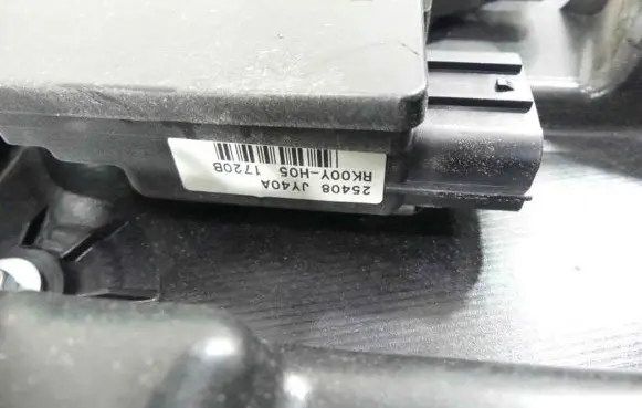 Renault Koleos I Front door window regulator with motor 25408-JY40A IMPRK1339446