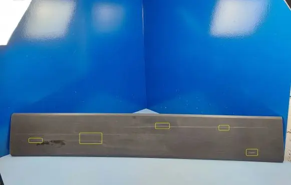 Volkswagen Crafter Sliding door trim (molding) 7C0853518B 7C0853518B9B9