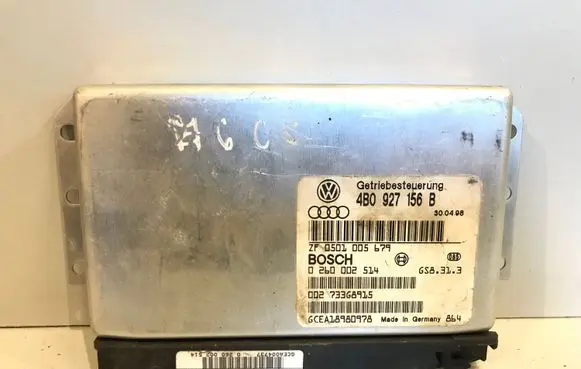 Audi A6 S6 C5 4B Gearbox control unit/module 4B0927156B ZF0501005679 0260002514