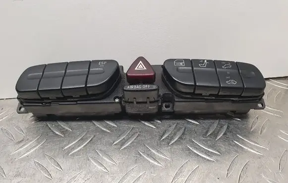 Mercedes-Benz C W203 Hazard light switch 2038216258