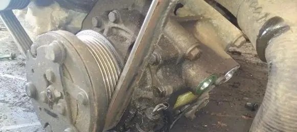 Ford Focus Air conditioning (A/C) compressor (pump) XS4H190629AD XS4H-190629-AD
