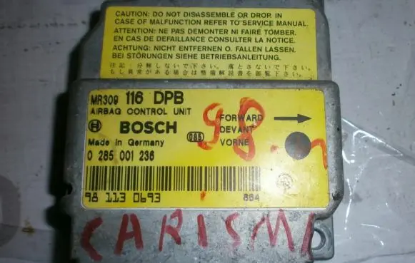 Mitsubishi Carisma Airbag control unit/module MR309116DPB 0285001236