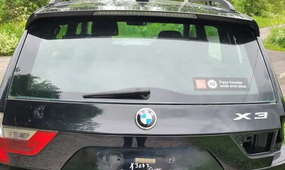 BMW X3 E83 Tailgate/trunk/boot lid