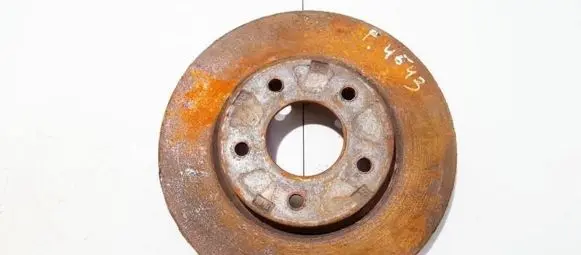 Mitsubishi Lancer X Front brake disc ventiliuojamas