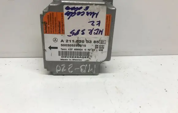 Mercedes-Benz E W211 Airbag control unit/module A2118203385 500305280015