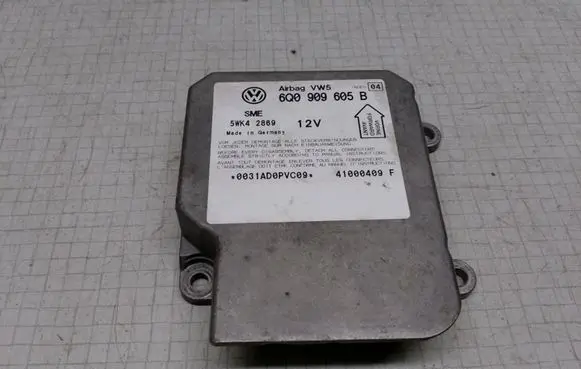 Volkswagen PASSAT B5.5 Airbag control unit/module 6Q0909605B 5WK42869