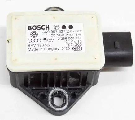 Audi A4 S4 B8 8K Acceleration sensor 8K0907637C
