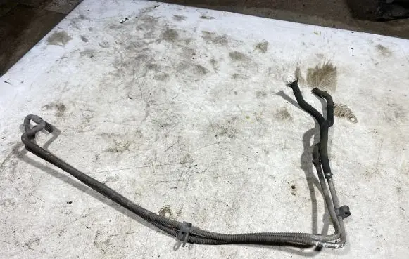 Audi A6 S6 C6 4F Power steering radiator 