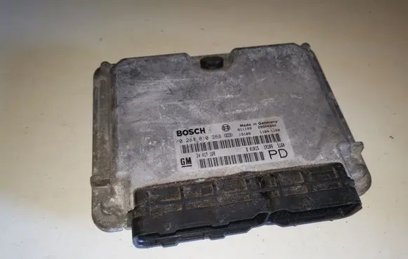 Opel Zafira A Engine control unit/module 0281010268 24417169