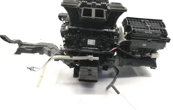 Interior heater climate box assembly