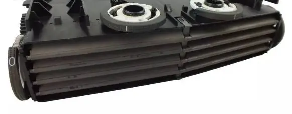 Opel Astra H Dash center air vent grill 24465731
