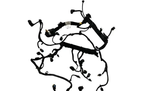 Engine installation wiring loom
