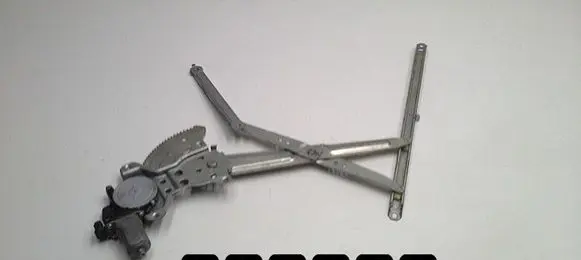 Front door window regulator with motor