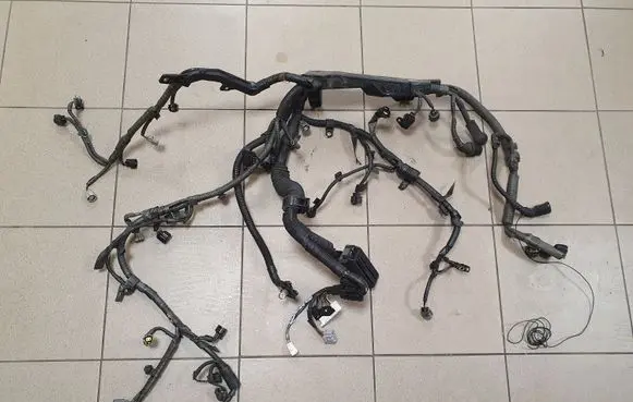 Engine installation wiring loom