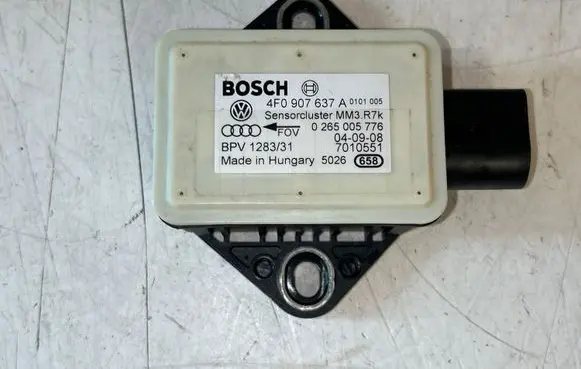 Audi A6 S6 C6 4F ESP acceleration yaw rate sensor 4F0907637A