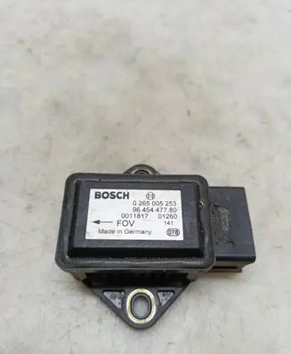 Peugeot 307 ESP acceleration yaw rate sensor 0265005253 0011817 9645447780