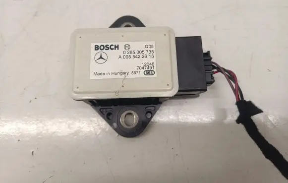 Mercedes-Benz E W212 ESP acceleration yaw rate sensor A0055422618
