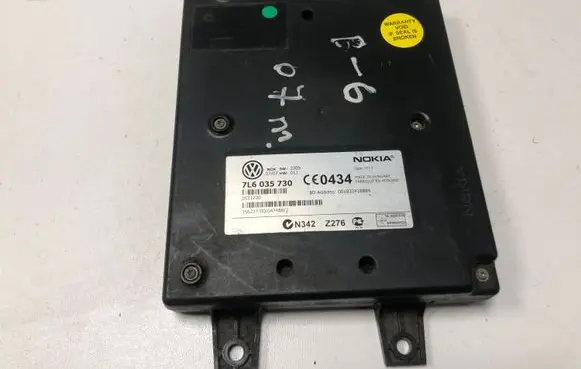 Volkswagen PASSAT B6 Bluetooth control unit module 7L6035730