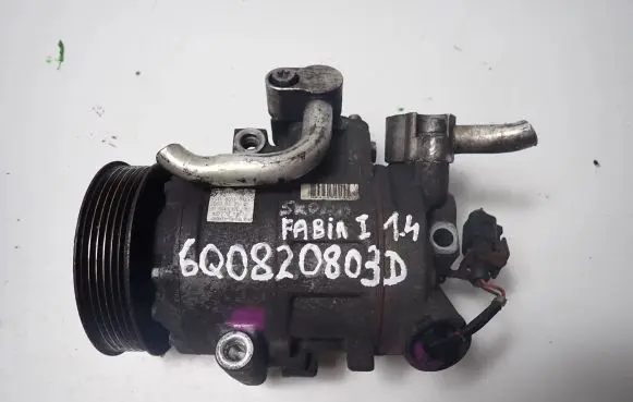 Skoda Fabia Mk1 (6Y) Air conditioning (A/C) compressor (pump) 6Q0820803D