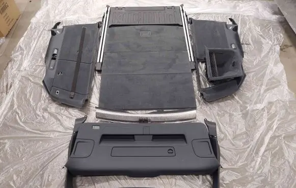 Audi A6 Allroad C7 Trunk/boot mat liner 4G9861529C 4G9864797 4G9863556A