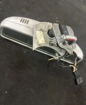 Manual wing mirror