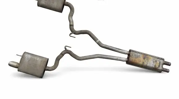 Ford Mustang VI Muffler/silencer F18712R