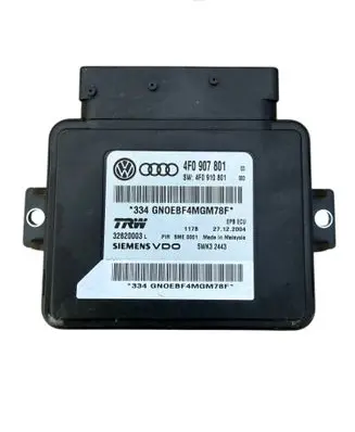 Audi A6 S6 C6 4F Hand brake control module 4F0907801 32620003 4F0910801