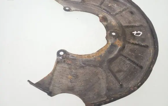 Volkswagen PASSAT B6 Front brake disc dust cover plate 1K0615312F