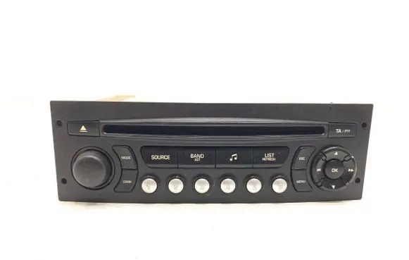 Peugeot 207 Radio/CD/DVD/GPS head unit 96639628XT