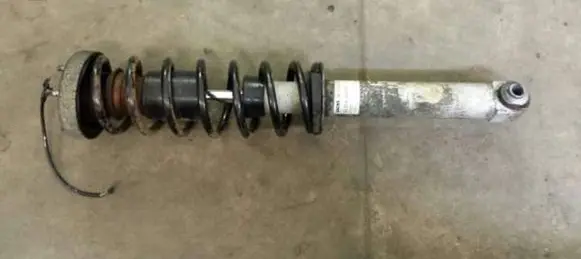 BMW 7 E65 E66 Rear shock absorber with coil spring 33526758887