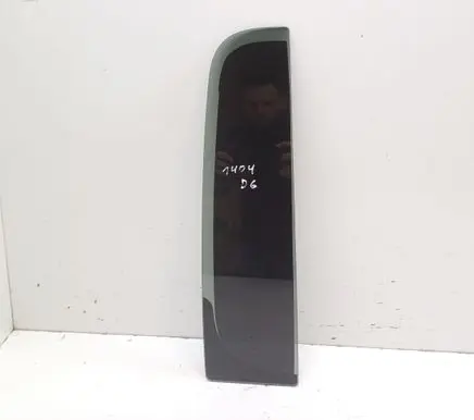 Rear vent window glass