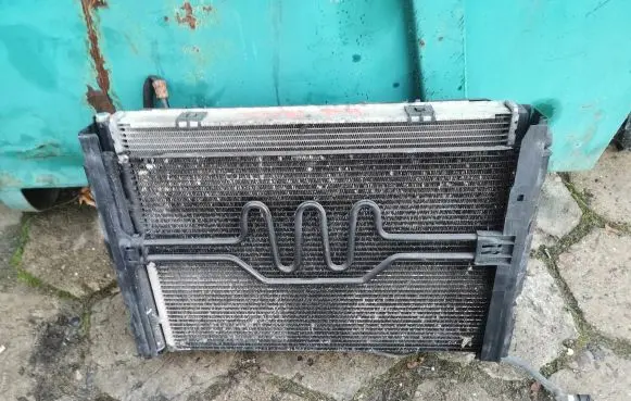 BMW 3 E90 E91 Radiator set 7563259 7561711