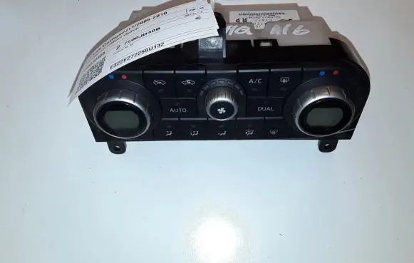 Nissan Qashqai Air conditioner control unit module 27500JD40B