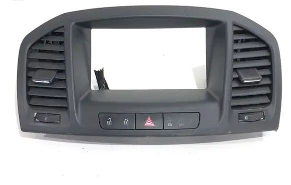 Dashboard side air vent grill/cover trim
