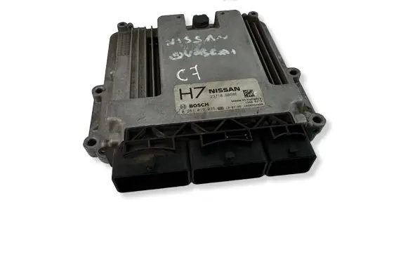 Nissan Qashqai+2 Engine control unit/module 23710BB58E 1039S54828 0281019035