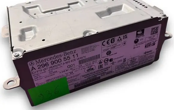Mercedes-Benz EQS X296 Central body control module NR936 A2969005511