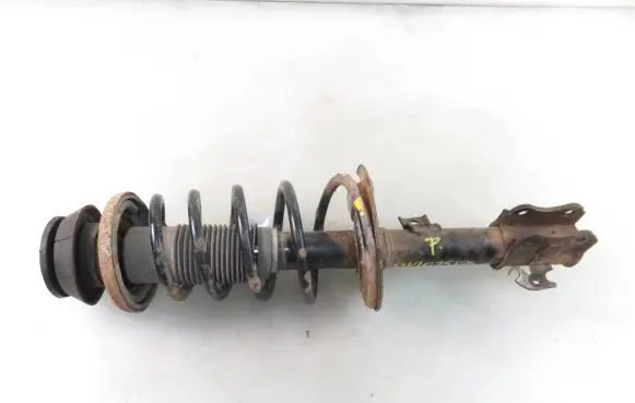Front shock absorber with coil spring