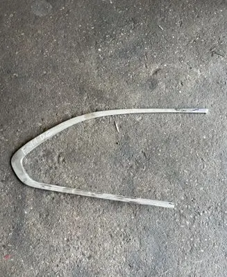 BMW 5 F10 F11 Rear side glass trim 7248806