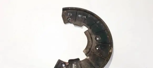 Audi Q7 4L Front brake disc dust cover plate 