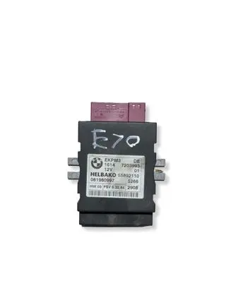 BMW X5 E70 Fuel injection pump control unit/module 7203993 55892110 081980997