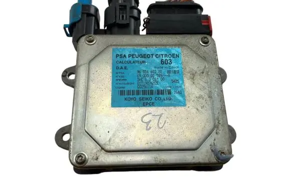 Peugeot 1007 Engine control unit/module 9655460380 Q1T19076MZE 6900000589
