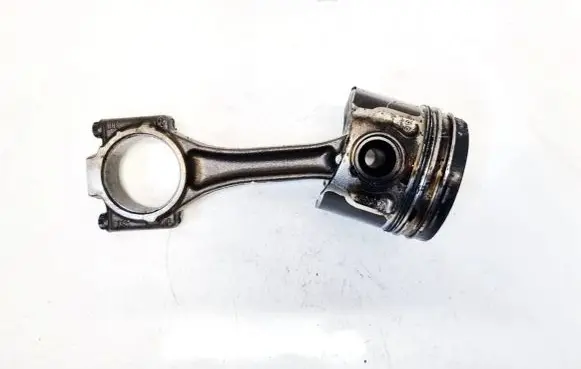 Piston with connecting rod