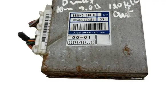 Isuzu D-Max Gearbox control unit/module 8980436400 QCAC017484