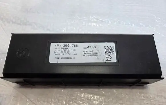 Opel Meriva B Air conditioning/heating control unit 13594788