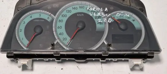 Toyota Corolla Verso E121 Speedometer (instrument cluster) 838000F091 MB2574308260