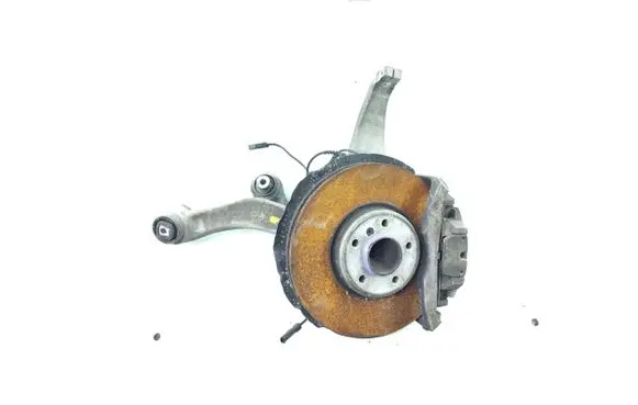 Front wheel hub spindle knuckle