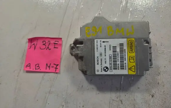 BMW 3 E90 E91 Airbag control unit/module 0285001532 6577911025801 E89X0512500