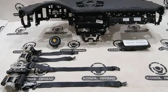 Porsche Cayenne (9Y0 9Y3) Airbag set with panel 9Y3857003 9Y0880201 9Y0880201ATA34