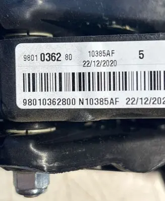Peugeot 308 Clutch pedal 9801036280 98010362800 N10385AF