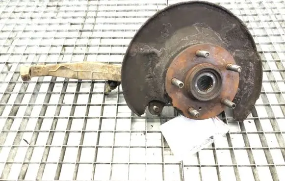 Front wheel hub spindle knuckle